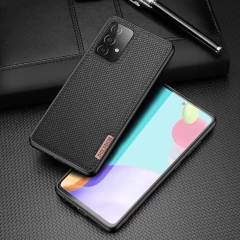 Husa Samsung Galaxy A32 5G Dux Ducis Fino cu Nylon - Negru Negru