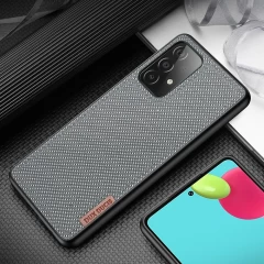 Husa Samsung Galaxy A32 5G Dux Ducis Fino cu Nylon - Gri Gri