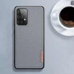 Husa Samsung Galaxy A32 5G Dux Ducis Fino cu Nylon - Gri Gri