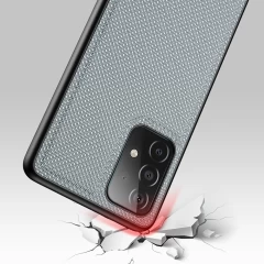 Husa Samsung Galaxy A32 5G Dux Ducis Fino cu Nylon - Gri Gri