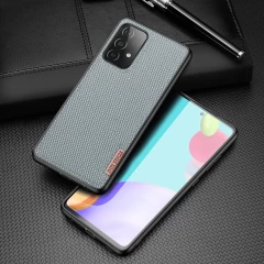 Husa Samsung Galaxy A32 5G Dux Ducis Fino cu Nylon - Gri Gri