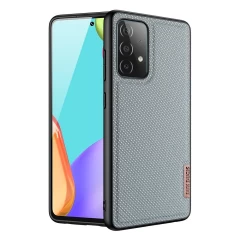 Husa Samsung Galaxy A32 5G Dux Ducis Fino cu Nylon - Gri Gri