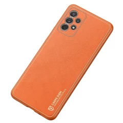Husa Samsung Galaxy A72 4G Dux Ducis Yolo din TPU si PU leather - Portocaliu Portocaliu