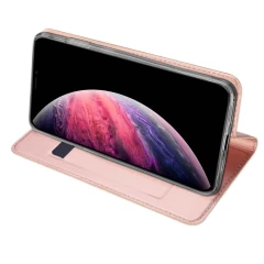 Husa iPhone 11 Pro Max Dux Ducis Skin Pro Bookcase - Rose Rose