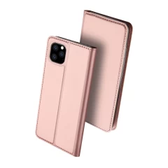 Husa iPhone 11 Pro Max Dux Ducis Skin Pro Bookcase - Rose Rose