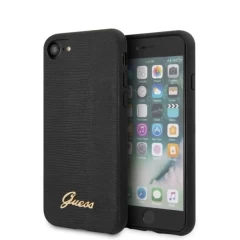 Husa iPhone 7/8/SE 2020 Guess Lizard Collection - Negru