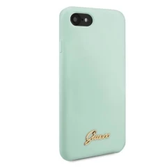 Husa iPhone 7/8/SE 2020 Guess Silicone Vintage Gold Logo - Gold Gold