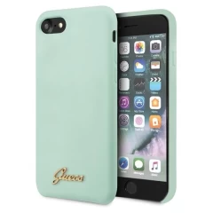 Husa iPhone 7/8/SE 2020 Guess Silicone Vintage Gold Logo - Gold Gold