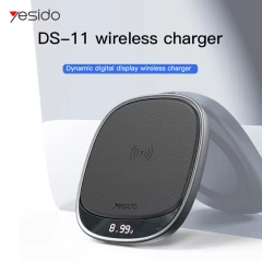 Incarcator Wireless, Magsafe, Type-C, 15W Yesido DS11 - Negru Negru