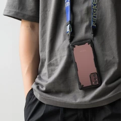 Husa Samsung Galaxy Note 20 Ringke Fusion X cu TPU Bumper (FUSG0061) - Negru Negru
