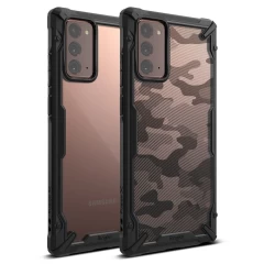 Husa Samsung Galaxy Note 20 Ringke Fusion X cu TPU Bumper (FUSG0061) - Negru Negru