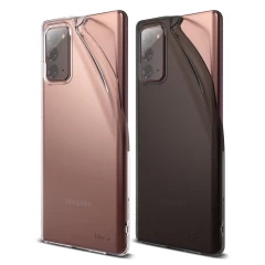 Husa Samsung Galaxy Note 20 Ringke Air Ultra-Thin Gel TPU Case (ARSG0030) - Negru Negru