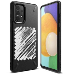 Husa Samsung Galaxy A72 4G Ringke Onyx Design Durable TPU Case - Negru