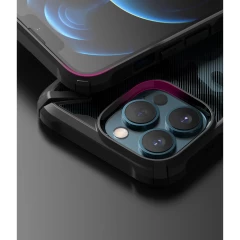 Husa iPhone 13 Pro Ringke Fusion X Design cu TPU Bumper (FX550E73) - Negru Negru