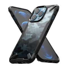 Husa iPhone 13 Pro Ringke Fusion X Design cu TPU Bumper (FX550E73) - Negru Negru