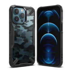 Husa iPhone 13 Pro Ringke Fusion X Design cu TPU Bumper (FX550E73) - Negru Negru