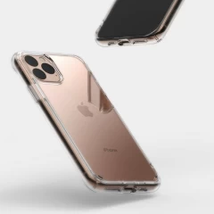 Husa iPhone 11 Pro Ringke Fusion Matte PC Case cu TPU Bumper (FMAP0002) - Transparent Transparent