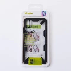 Husa iPhone 11 Pro Max Ringke Fusion X Matte cu TPU Bumper (XMAP0003) - Negru Negru