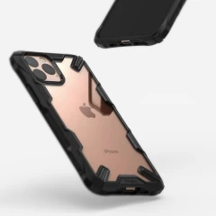 Husa iPhone 11 Pro Max Ringke Fusion X Matte cu TPU Bumper (XMAP0003) - Negru Negru