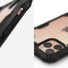 Husa iPhone 11 Pro Max Ringke Fusion X Matte cu TPU Bumper (XMAP0003) - Negru Negru