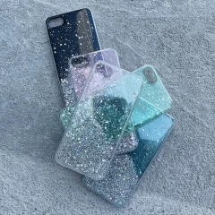 Husa Samsung Galaxy S21 Ultra 5G Wozinsky Star Glitter Shining - Negru Negru