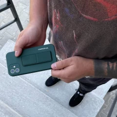 Husa iPhone 11 Pro Wozinsky Kickstand - Verde Verde