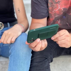 Husa iPhone 11 Pro Wozinsky Kickstand - Verde Verde