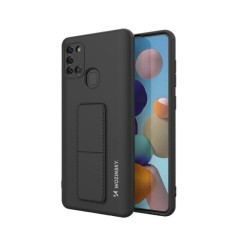 Husa Samsung Galaxy A21S Wozinsky Kickstand Case - Negru