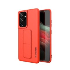 Husa Samsung Galaxy S21 Ultra 5G Wozinsky Kickstand Case - Rosu