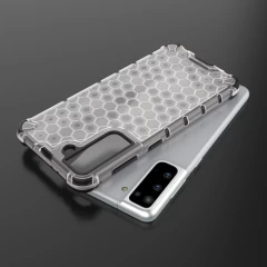Husa Samsung Galaxy S21 5G Arpex Honeycomb - Albastru Albastru