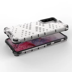 Husa Samsung Galaxy S21 5G Arpex Honeycomb - Albastru Albastru