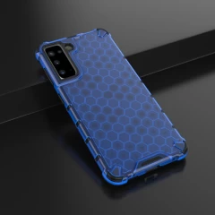 Husa Samsung Galaxy S21 5G Arpex Honeycomb - Albastru Albastru