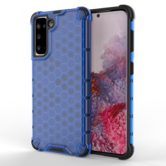 Husa Samsung Galaxy S21 5G Arpex Honeycomb - Albastru