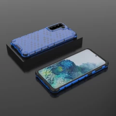 Husa Samsung Galaxy S21 Plus 5G Arpex Honeycomb - Albastru Albastru
