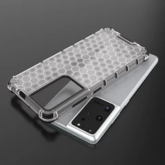 Husa Samsung Galaxy S21 Ultra 5G Arpex Honeycomb - Negru Negru