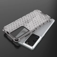 Husa Samsung Galaxy S21 Ultra 5G Arpex Honeycomb - Negru Negru