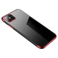 Husa Xiaomi Mi 10T Lite Arpex Clear Color - Rosu Rosu