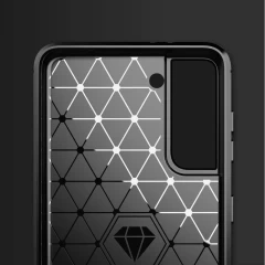 Husa Samsung Galaxy S21 5G Arpex Carbon Series - Negru Negru