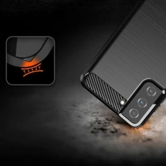Husa Samsung Galaxy S21 Plus 5G Arpex Carbon Series - Negru Negru