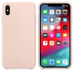Husa iPhone XS Max Arpex Silicone Case Flexible - Roz