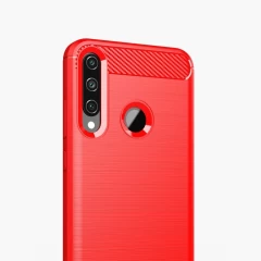 Husa Huawei Y6P Arpex Carbon Case Flexible TPU - Albastru Albastru