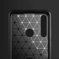 Husa Huawei Y6P Arpex Carbon Case Flexible TPU - Albastru Albastru