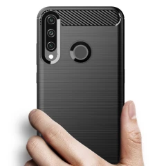 Husa Huawei Y6P Arpex Carbon Case Flexible TPU - Albastru Albastru