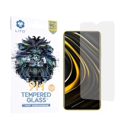 Folie Sticla Xiaomi Poco M3 / Redmi 9T / Redmi 9 Power LITO 2.5D FullGlue Glass - Negru Negru