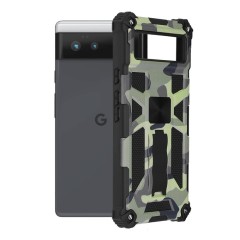 Husa Google Pixel 6 Arpex Blazor Series - Camo Lime