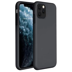 Husa iPhone 11 Pro Max Arpex Soft Edge Silicone - Negru Negru