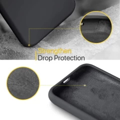 Husa iPhone 11 Pro Max Arpex Soft Edge Silicone - Negru Negru