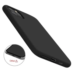Husa iPhone 11 Pro Max Arpex Soft Edge Silicone - Negru Negru