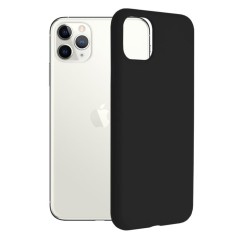 Husa iPhone 11 Pro Max Arpex Soft Edge Silicone - Negru