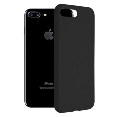 Husa iPhone 7 Plus / 8 Plus Arpex Soft Edge Silicone - Negru
